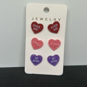 Valentine earrings